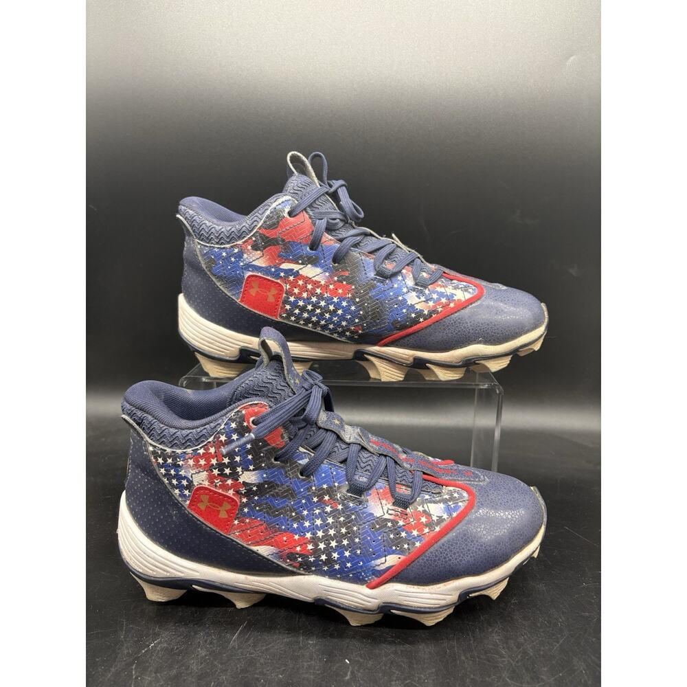 UNDER ARMOUR Harper 9 Jr. USA Baseball Cleats 3027451-400 Youth Size 6Y